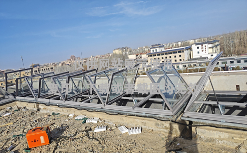 敦煌博物馆镜铁区排烟天窗