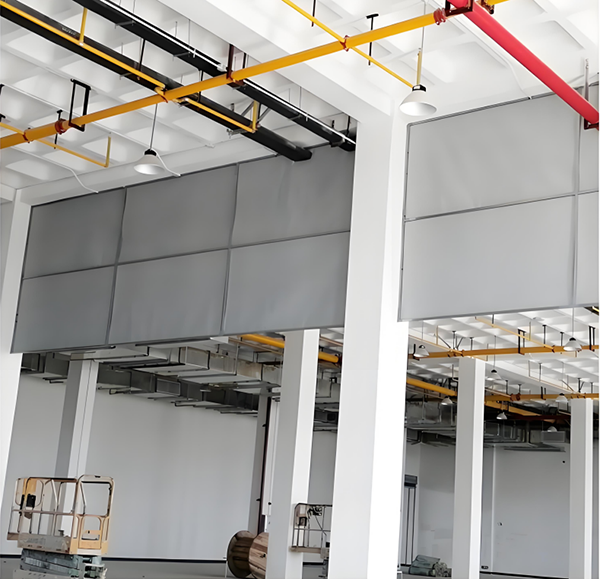 防火布镜铁区挡烟垂壁