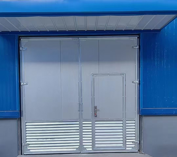 镜铁区工业平开门