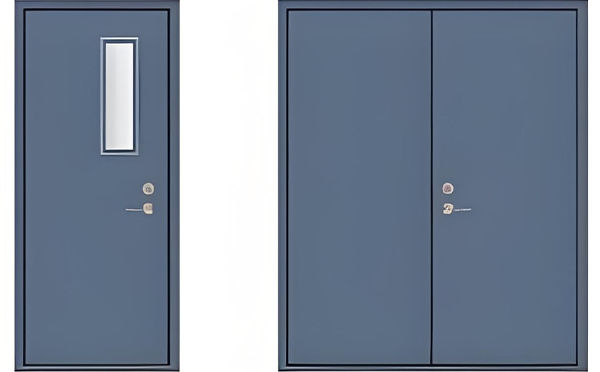 镜铁区钢制防火门