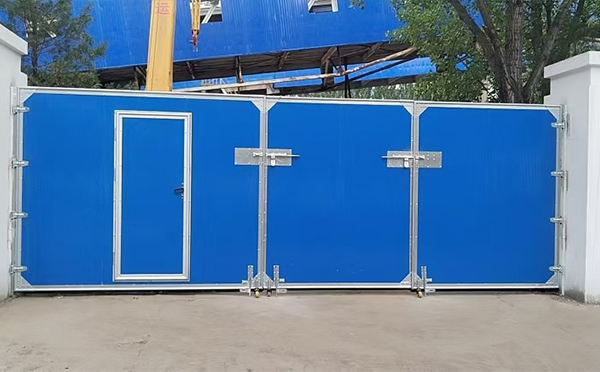 镜铁区工业平开门