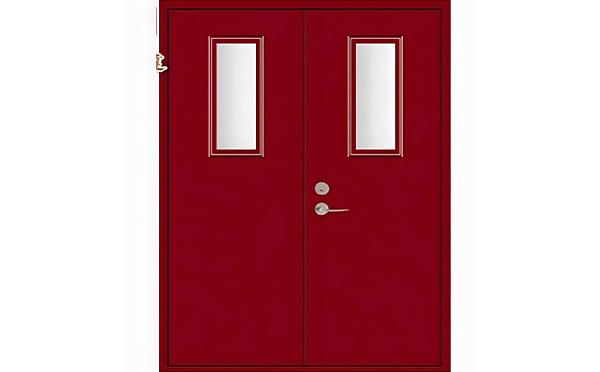 镜铁区木质防火门