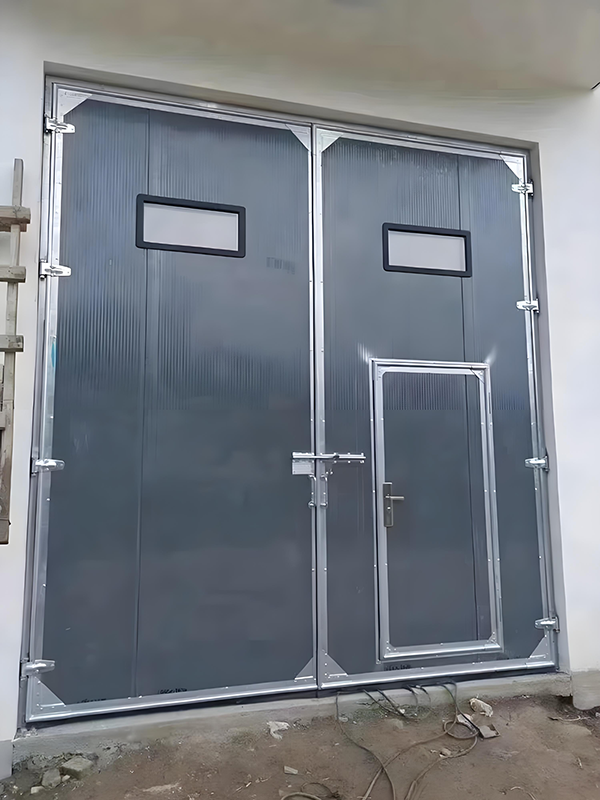 镜铁区厂房保温门