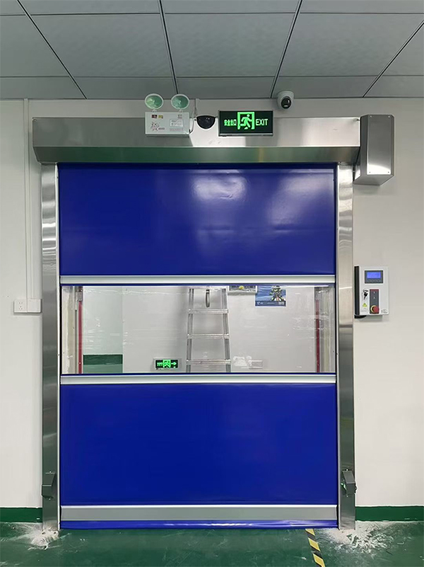 镜铁区快速镜铁区卷帘门在冷链物流仓储区的应用实践